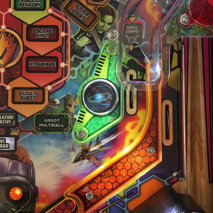 Guardians of the Galaxy Pinball Plastic Protectors