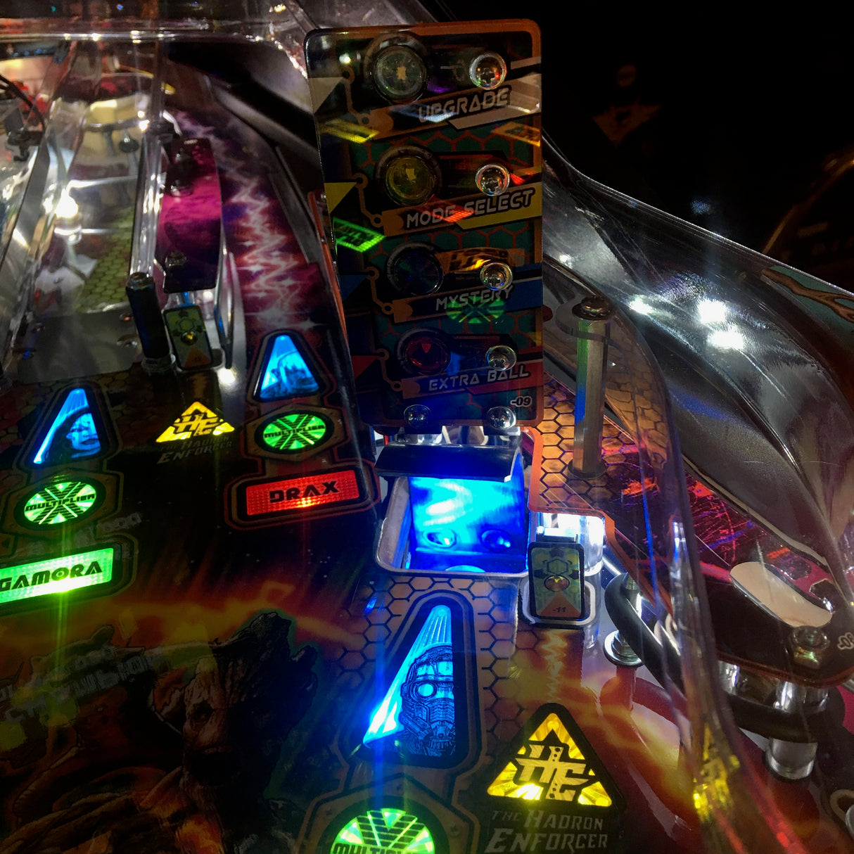 Guardians of the Galaxy Pinball Scoop Illumination