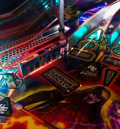 Guardians of the Galaxy Pinball Target Illumination