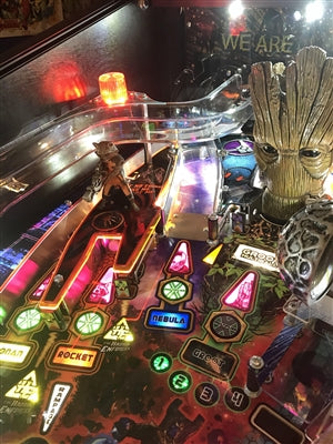 Guardians of the Galaxy Pinball Rocket Plastic Protector
