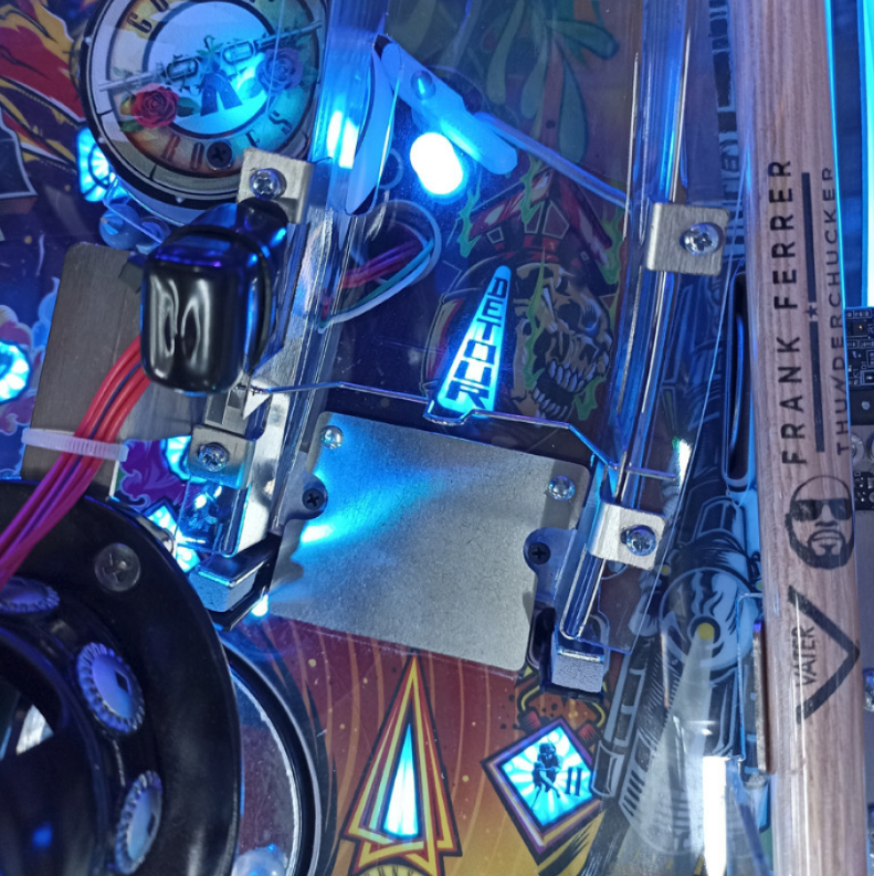 Guns N Roses Pinball Anti-Stuck Plastic