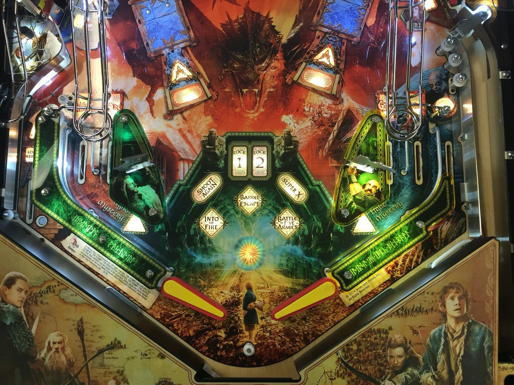 Hobbit Pinball Plastic Protectors - Mezel Mods
- 3