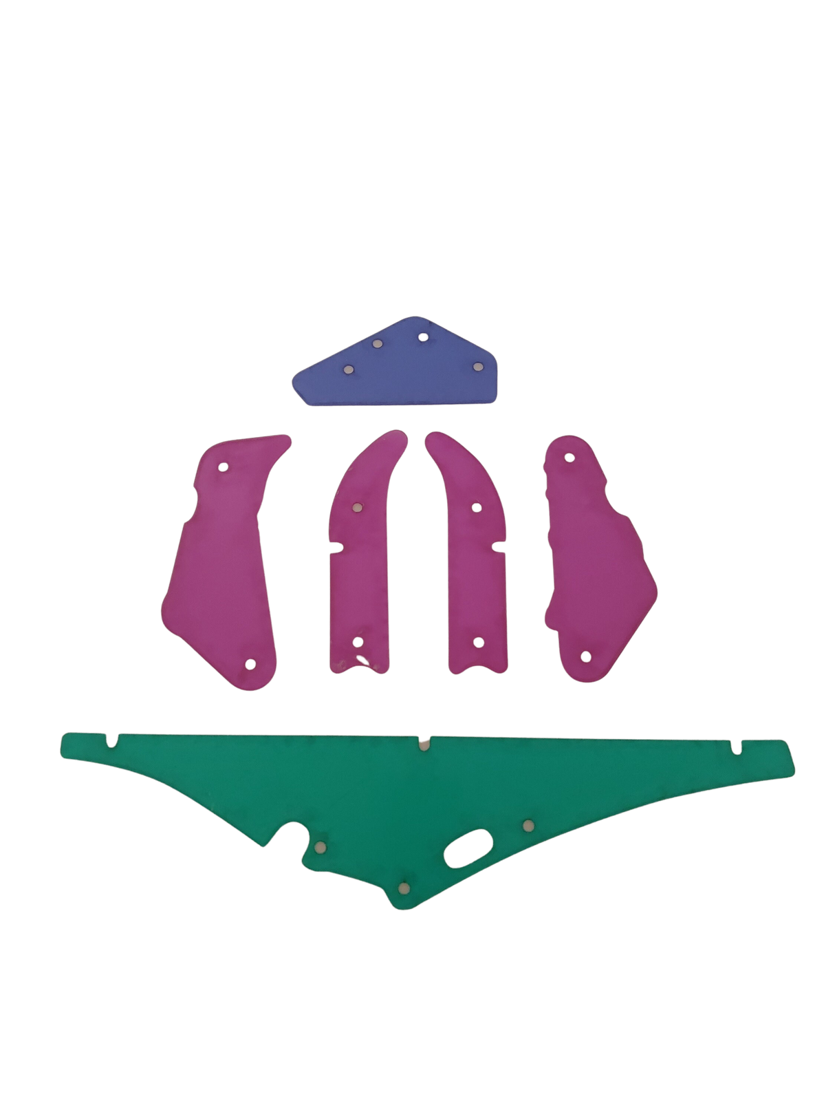 Houdini Pinball Plastic Protector Set