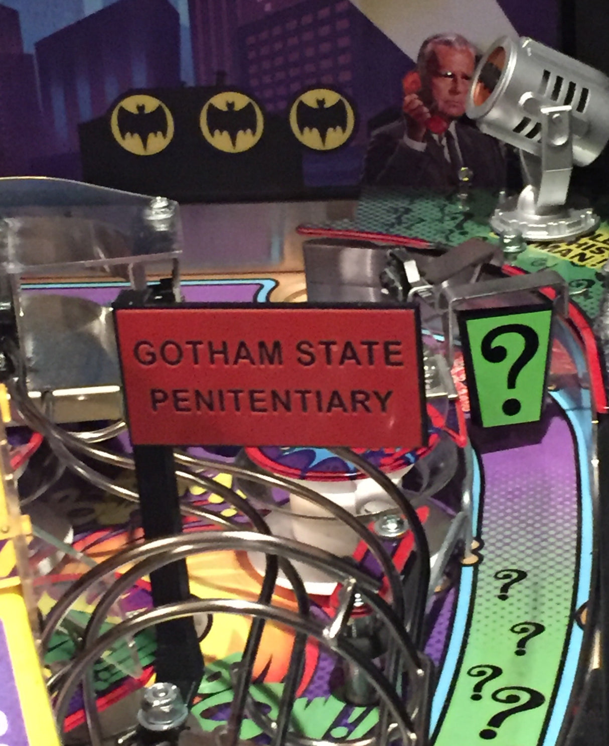Batman 66 Pinball Riddler Gate Assembly