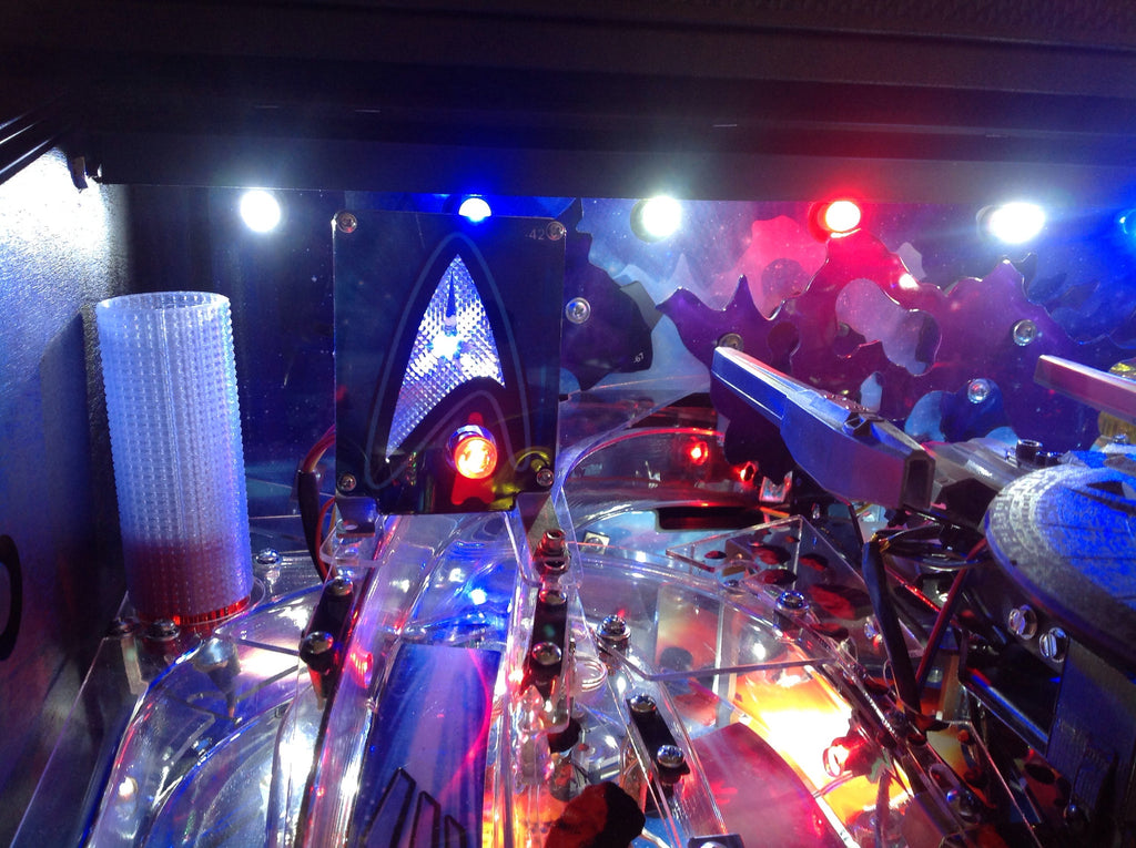 Star Trek Pinball Warp Ramp Light Diffuser - Mezel Mods
 - 5