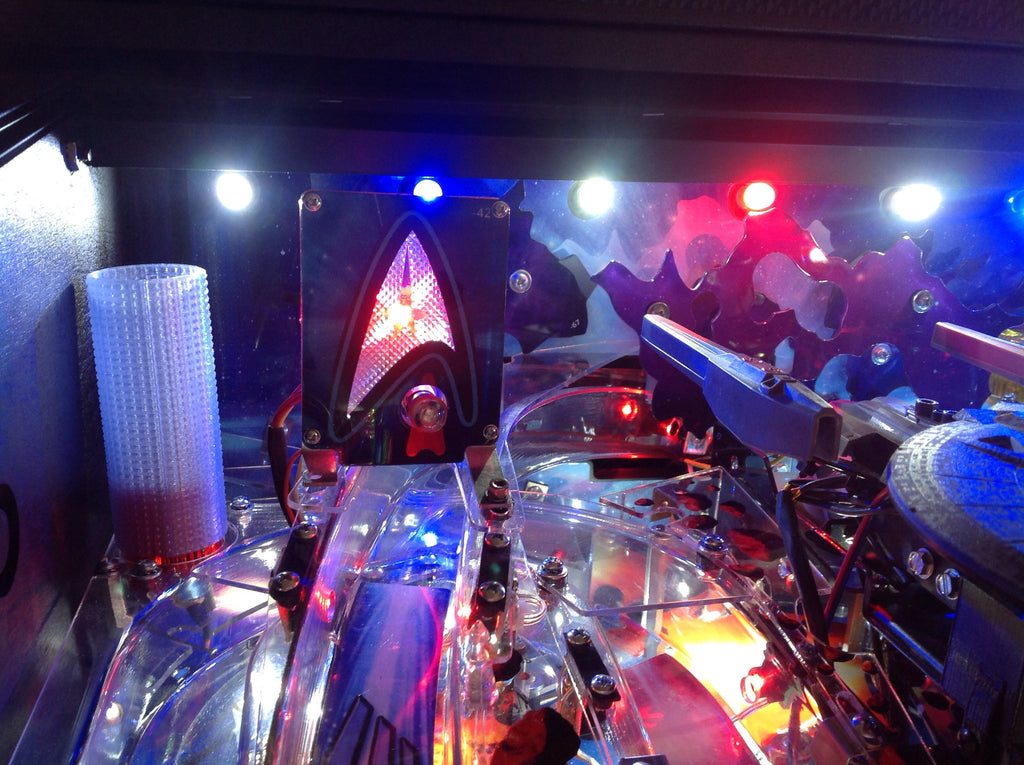 Star Trek Pinball Warp Ramp Light Diffuser - Mezel Mods
 - 4