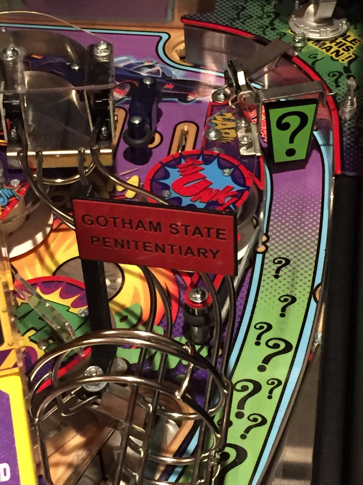 Batman 66 Pinball Riddler Gate Assembly