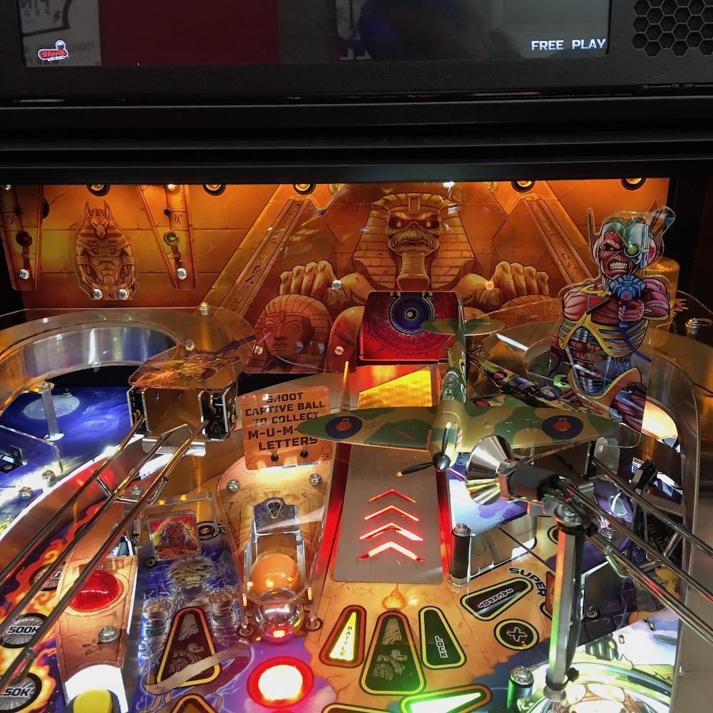 Iron Maiden Legacy Pinball Backboard Illumination
