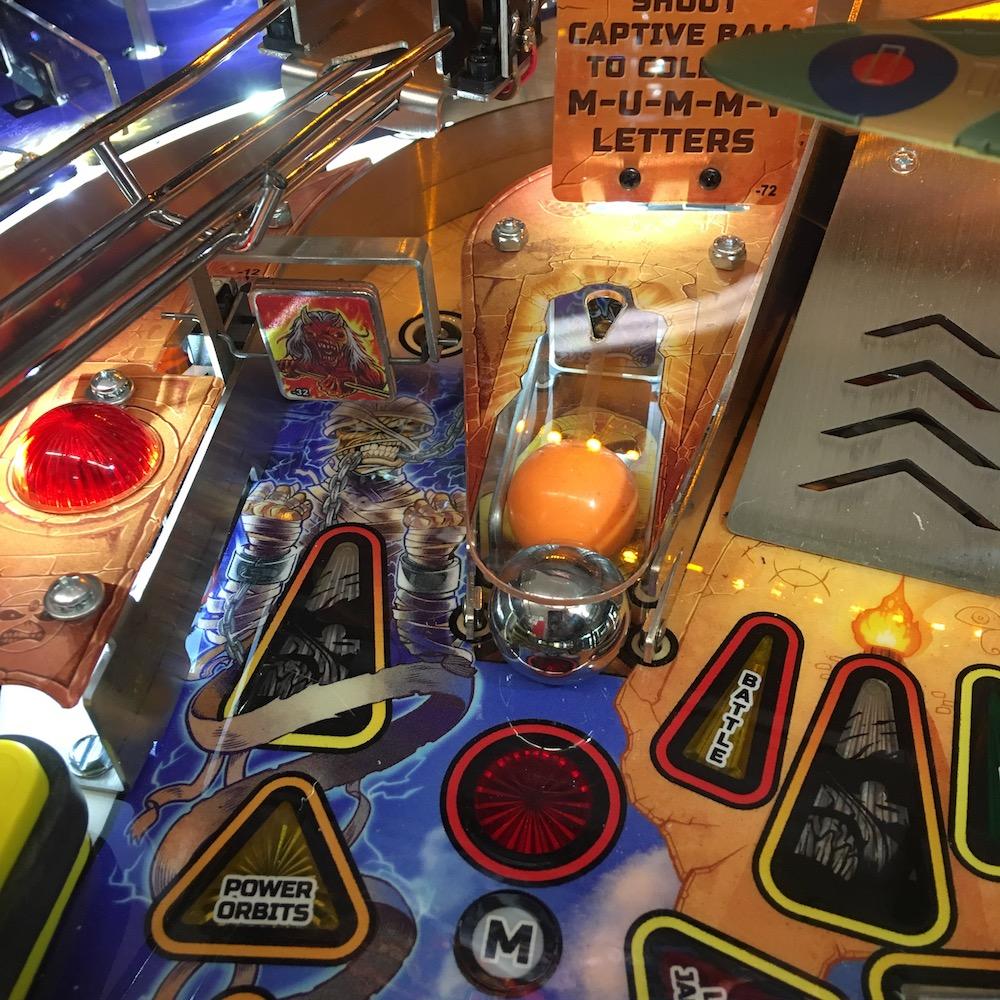 Iron Maiden Legacy Pinball Captive Ball