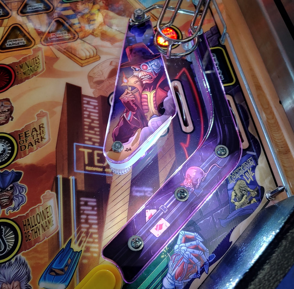 Iron Maiden Pinball Plastic Protectors