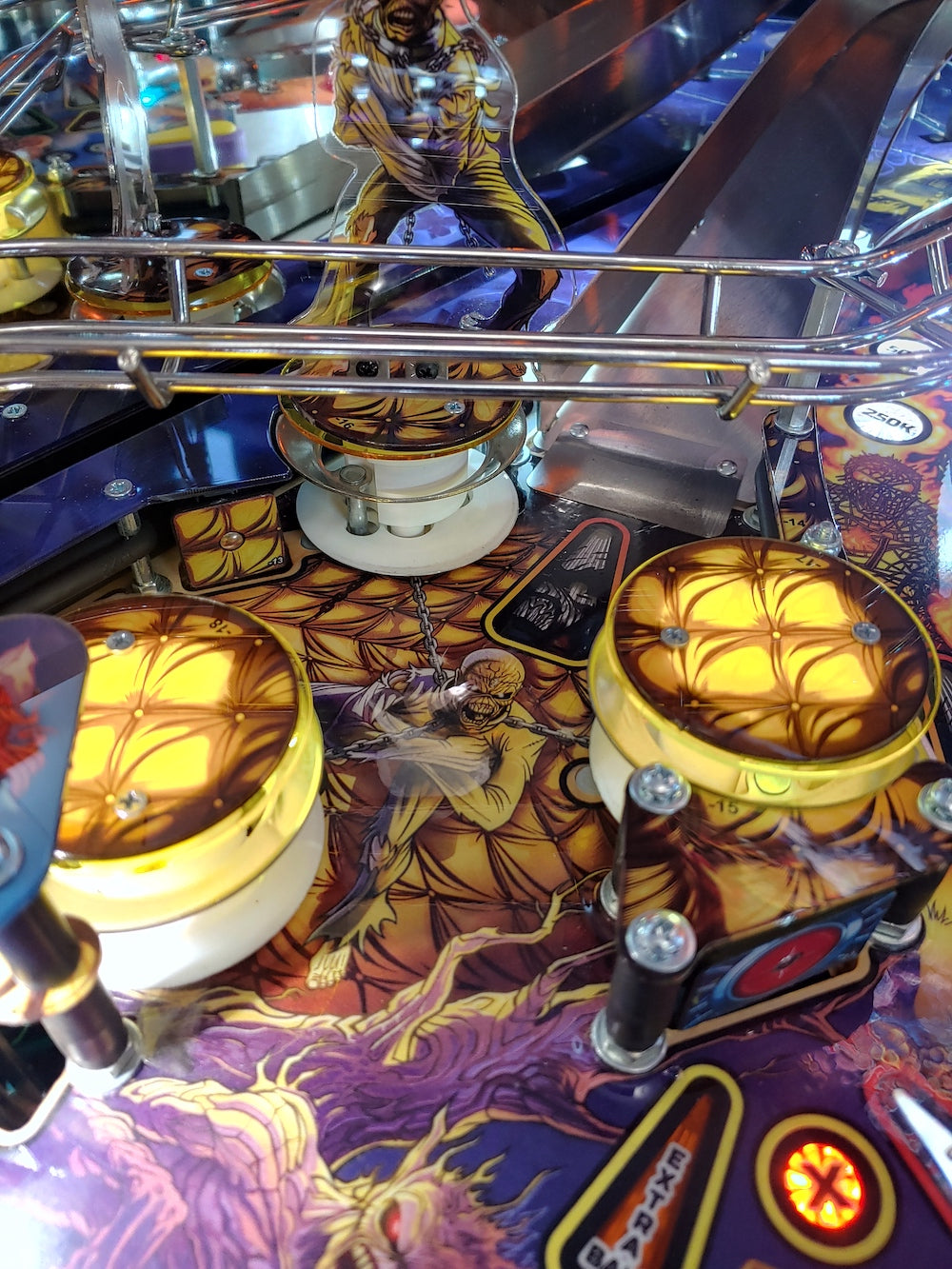 Iron Maiden Pinball Plastic Protectors