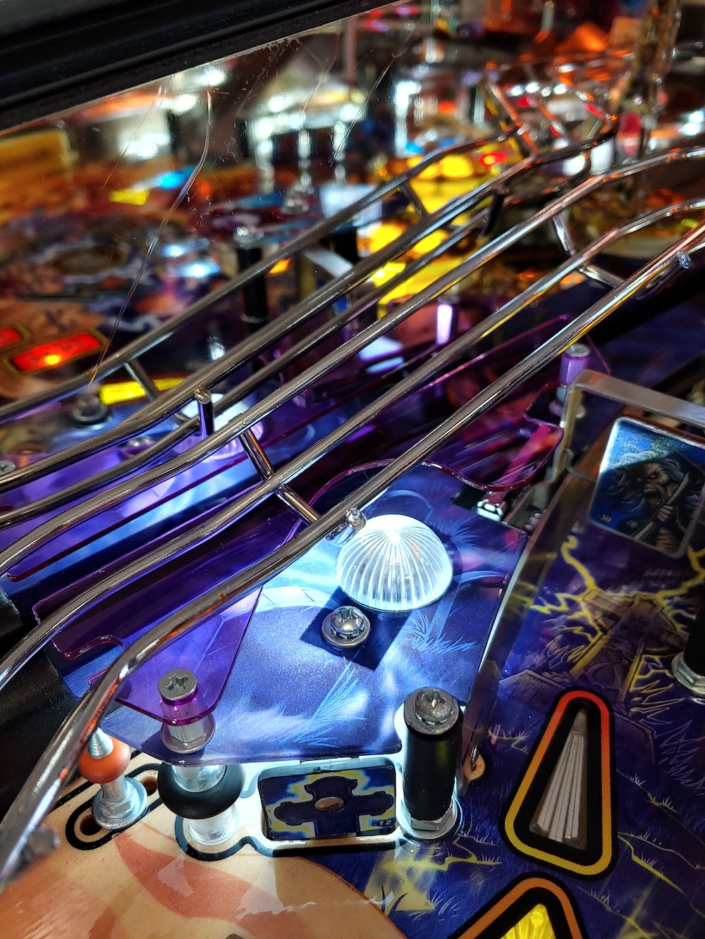 Iron Maiden Pinball Plastic Protectors