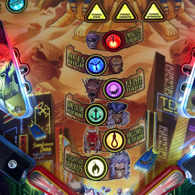 Iron Maiden Pinball Gels