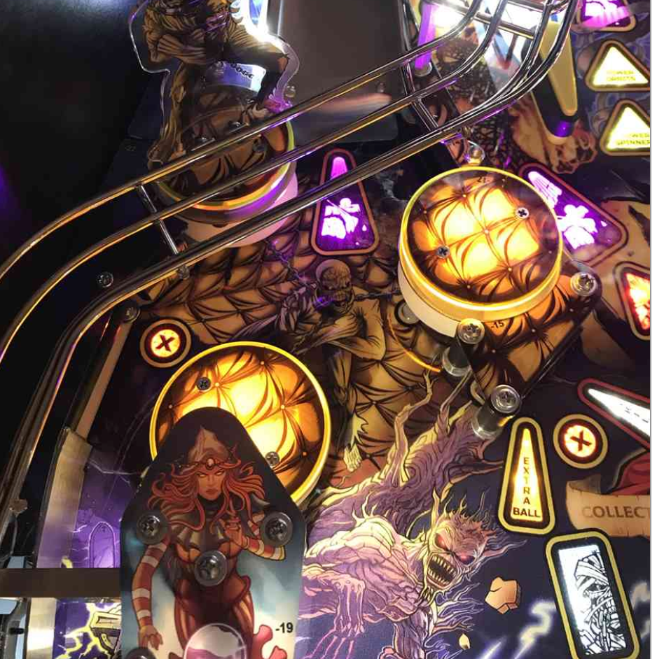 Iron Maiden Pinball Pop Bumper Protector Pro