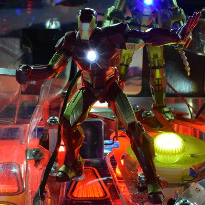 Iron Man Pinball Illuminated Iron Man - Mezel Mods
- 1