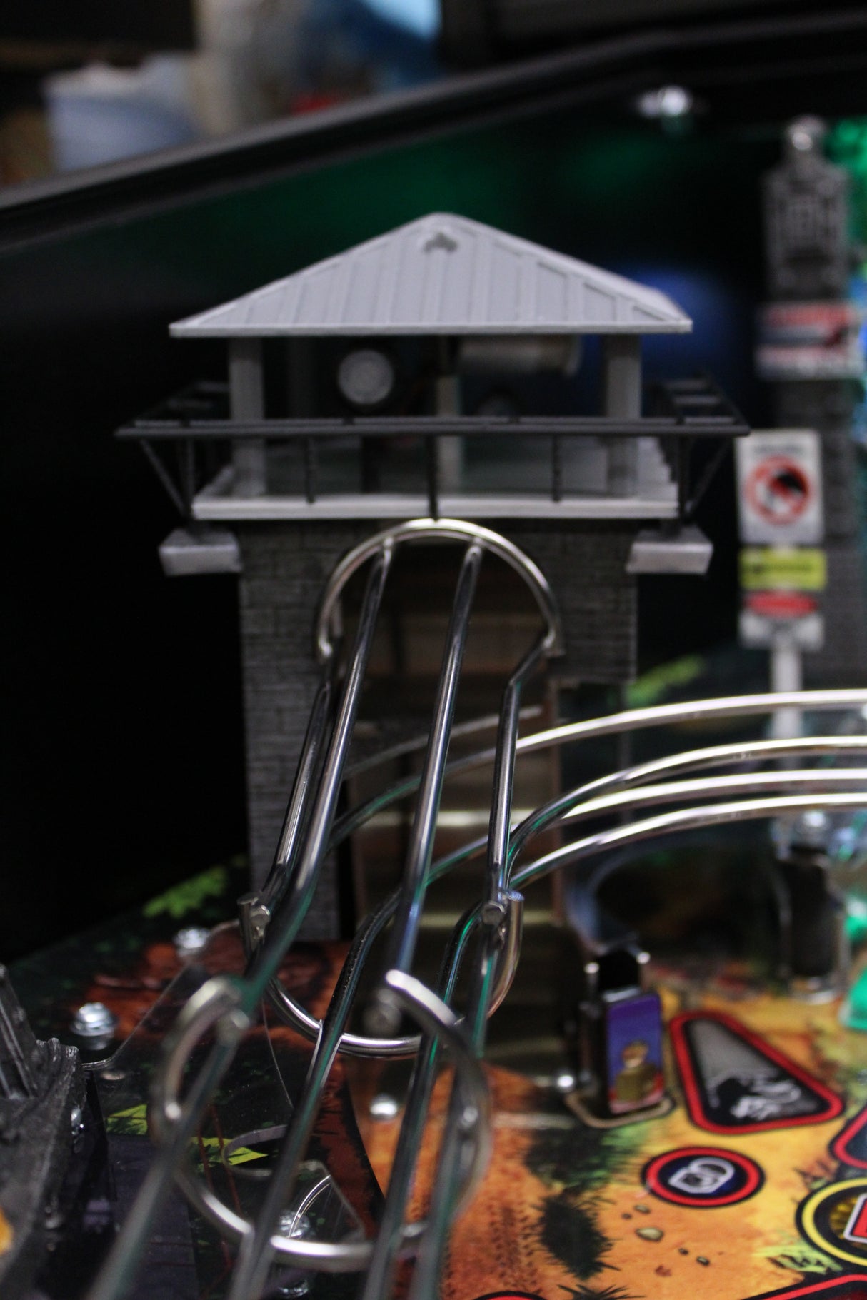 Jurassic Park Pinball Raptor Lookout Tower Pro
