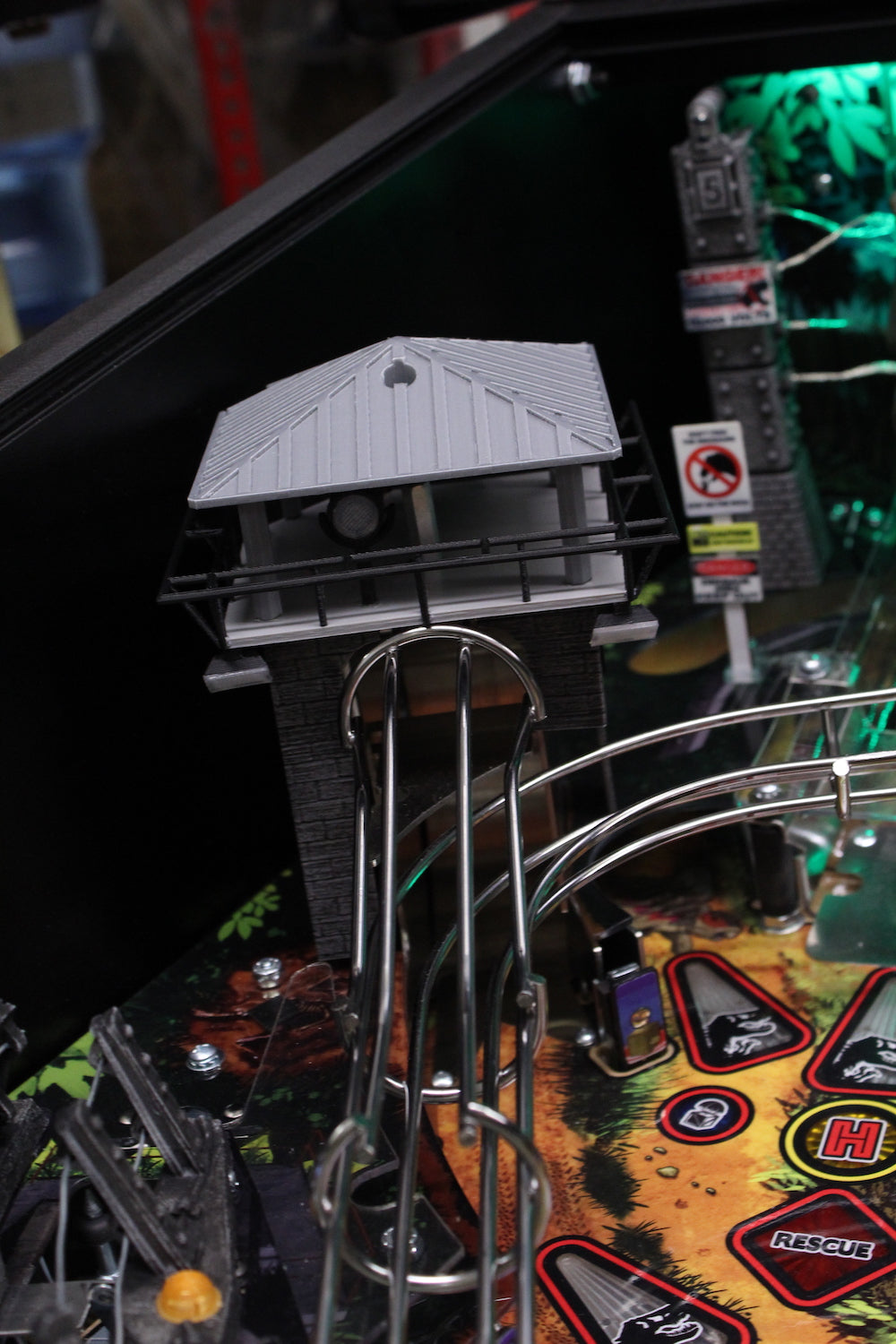 Jurassic Park Pinball Raptor Lookout Tower Pro