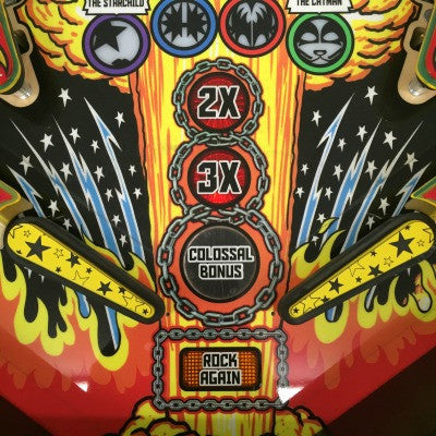 Kiss Pinball Star Flipper Bats (set of two) - Mezel Mods
- 1