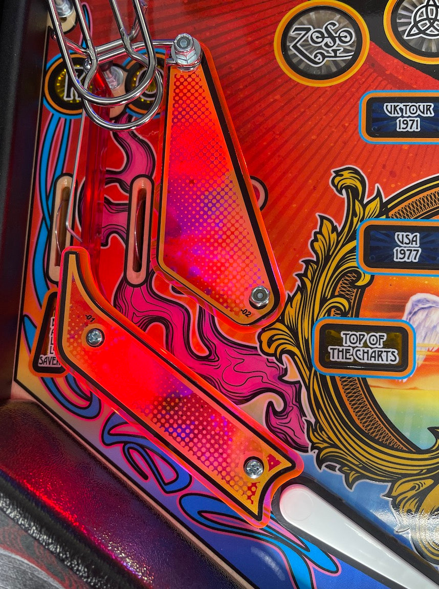 Led Zeppelin Pinball Plastic Protector Set