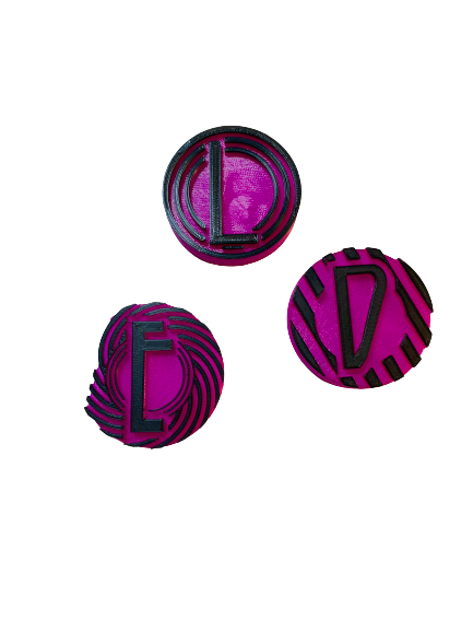 Led Zeppelin Pinball Pop Bumper Covers