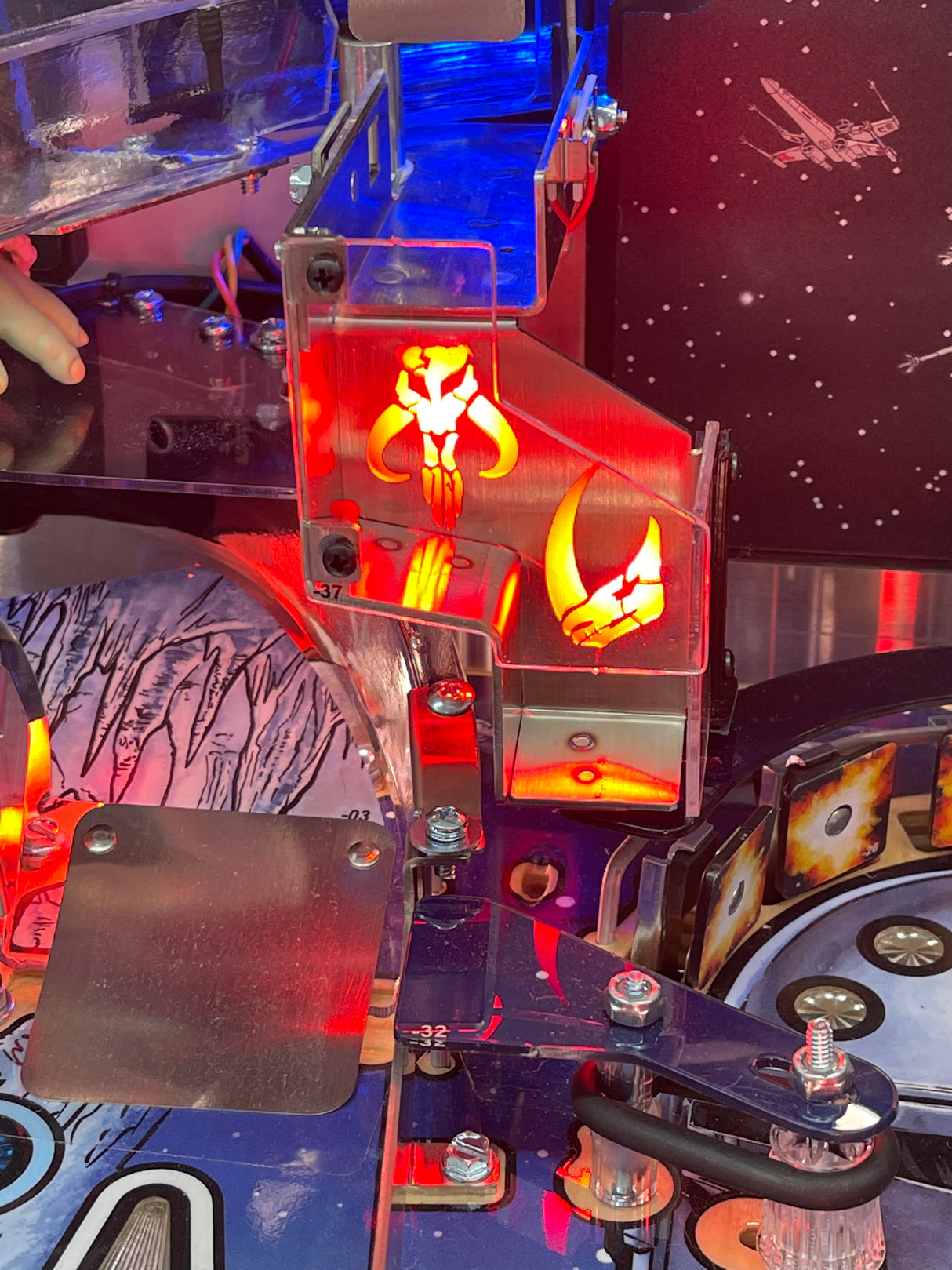Mandalorian Pinball Pro Diverter Illumination