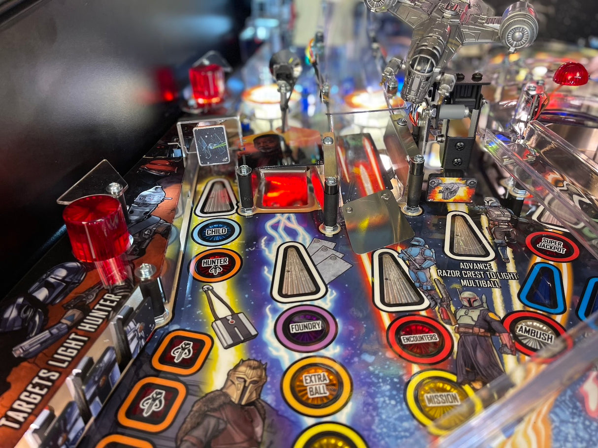 Mandalorian Pinball Scoop Illumination