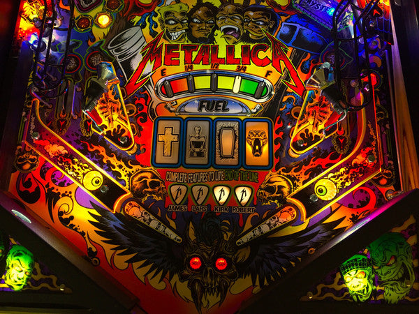 Metallica Pinball Plastic Protectors - Mezel Mods
- 2