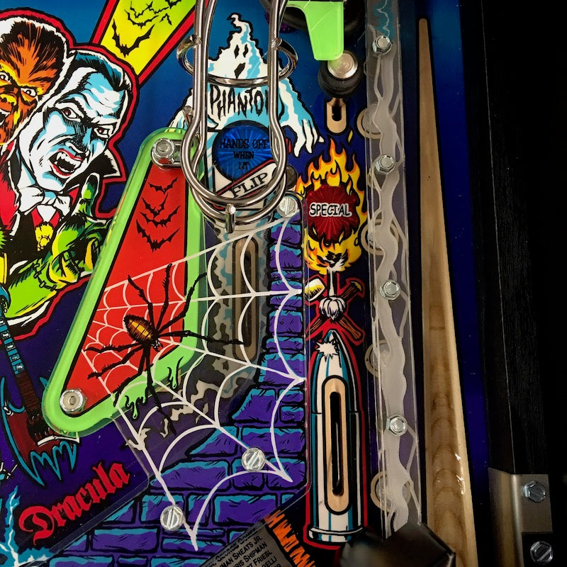 Monsters Bash Pinball Plastic Protectors