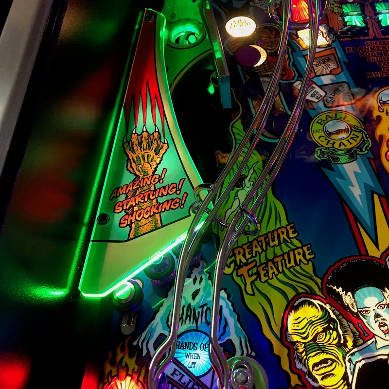 Monsters Bash Pinball Plastic Protectors