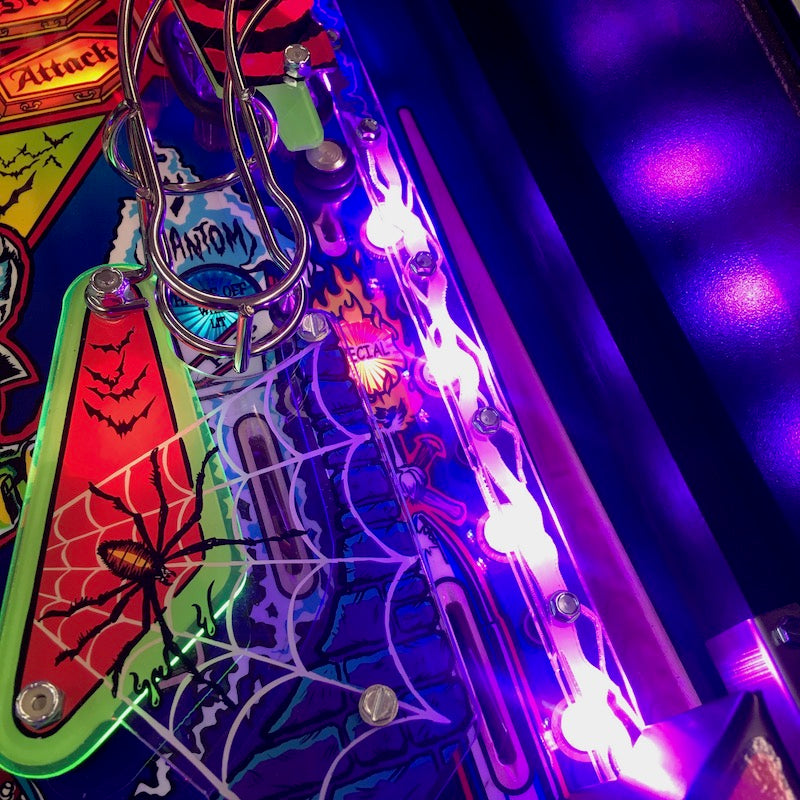 Monsters Bash Pinball Plastic Protectors