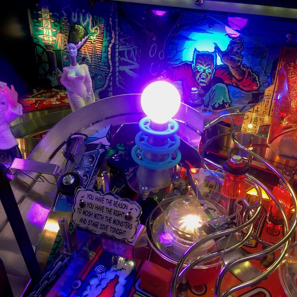 Monster Bash Pinball Tesla Coil