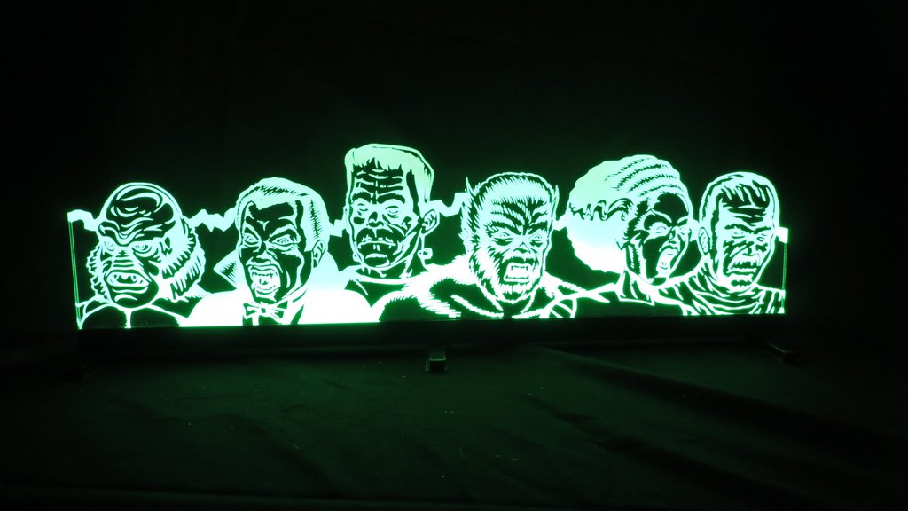 Monster Bash Pinball Topper