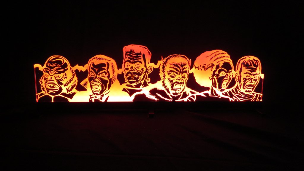 Monster Bash Pinball Topper