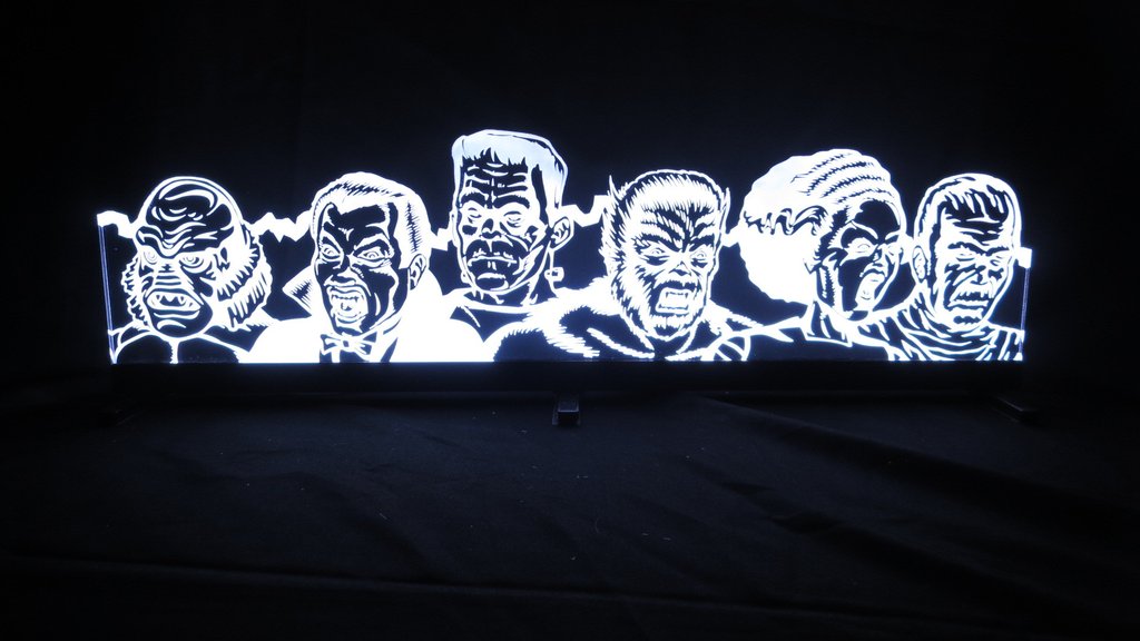 Monster Bash Pinball Topper