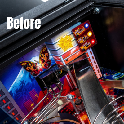 Godzilla Pinball Noodle Building