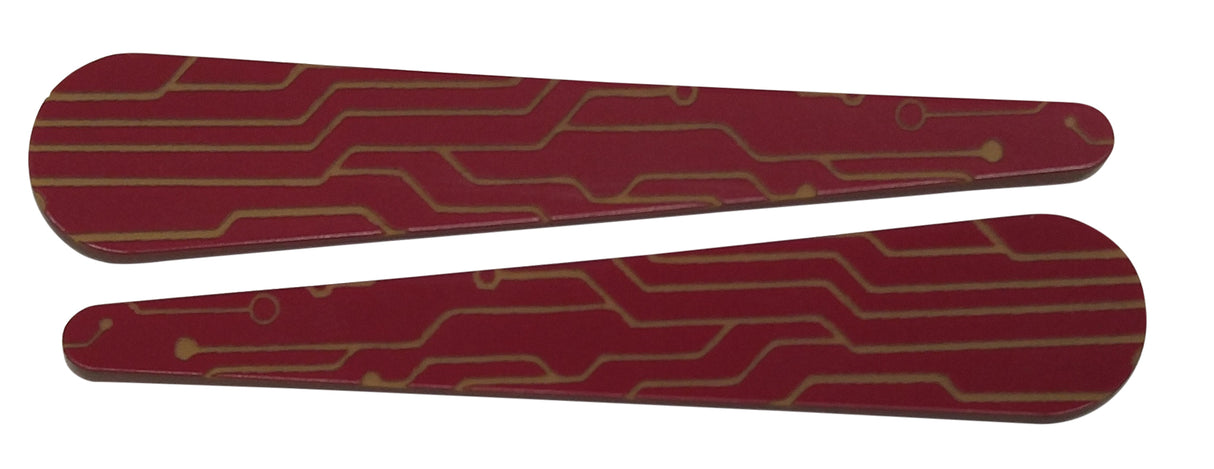 Circuit Board Flipper Bats (set of two) - Mezel Mods
- 4