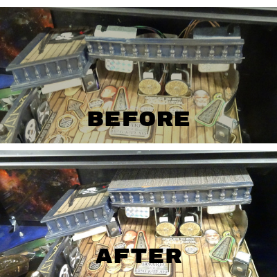 Pirates of the Caribbean Pinball Black Pearl Deck