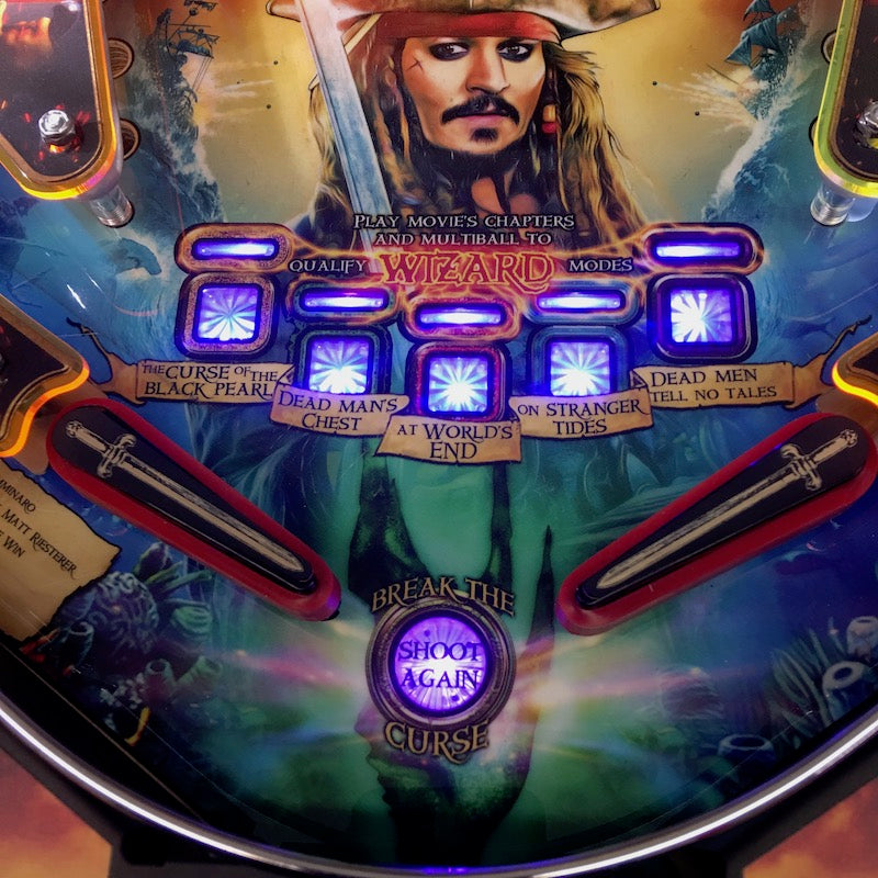 Pirates of the Caribbean Sword Flipper Bat Toppers