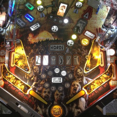 Walking Dead Pinball Plastic Protectors - Mezel Mods