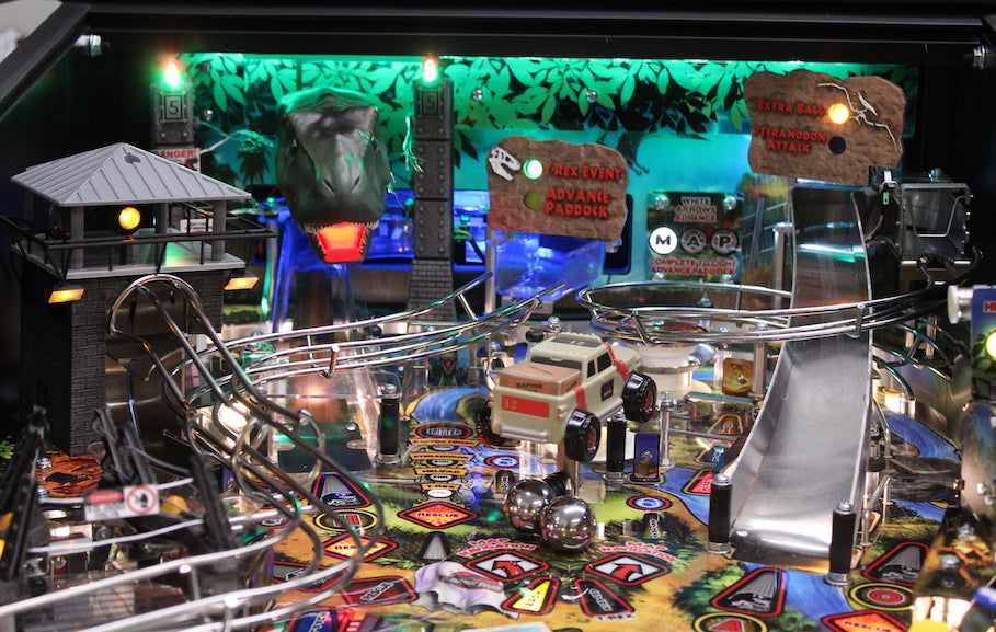 Jurassic Park Pinball Raptor Lookout Tower Pro