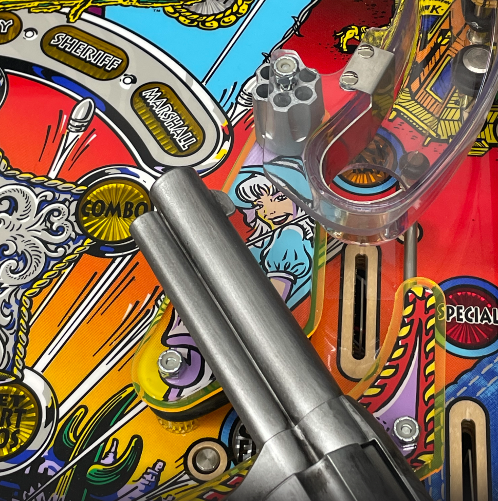 Cactus Canyon Pinball Gun Posts