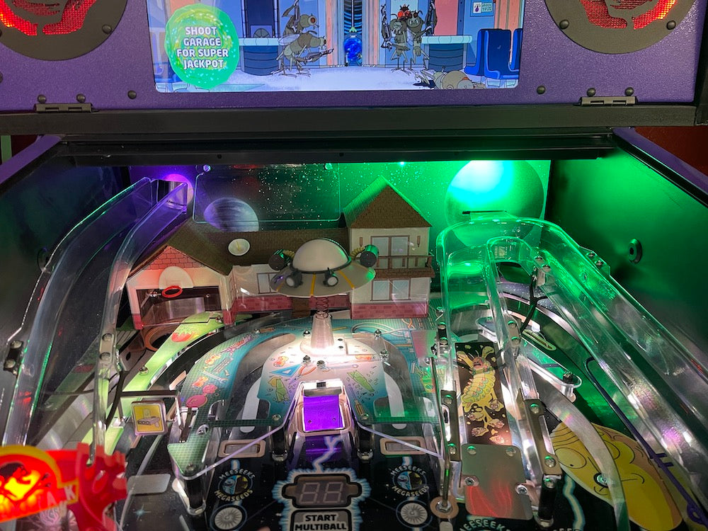 Rick and Morty Pinball Scoop and Ramp Illumination Kit