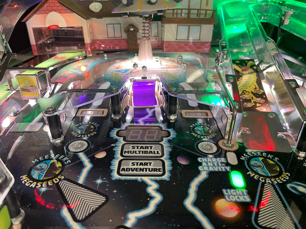 Rick and Morty Pinball Scoop and Ramp Illumination Kit