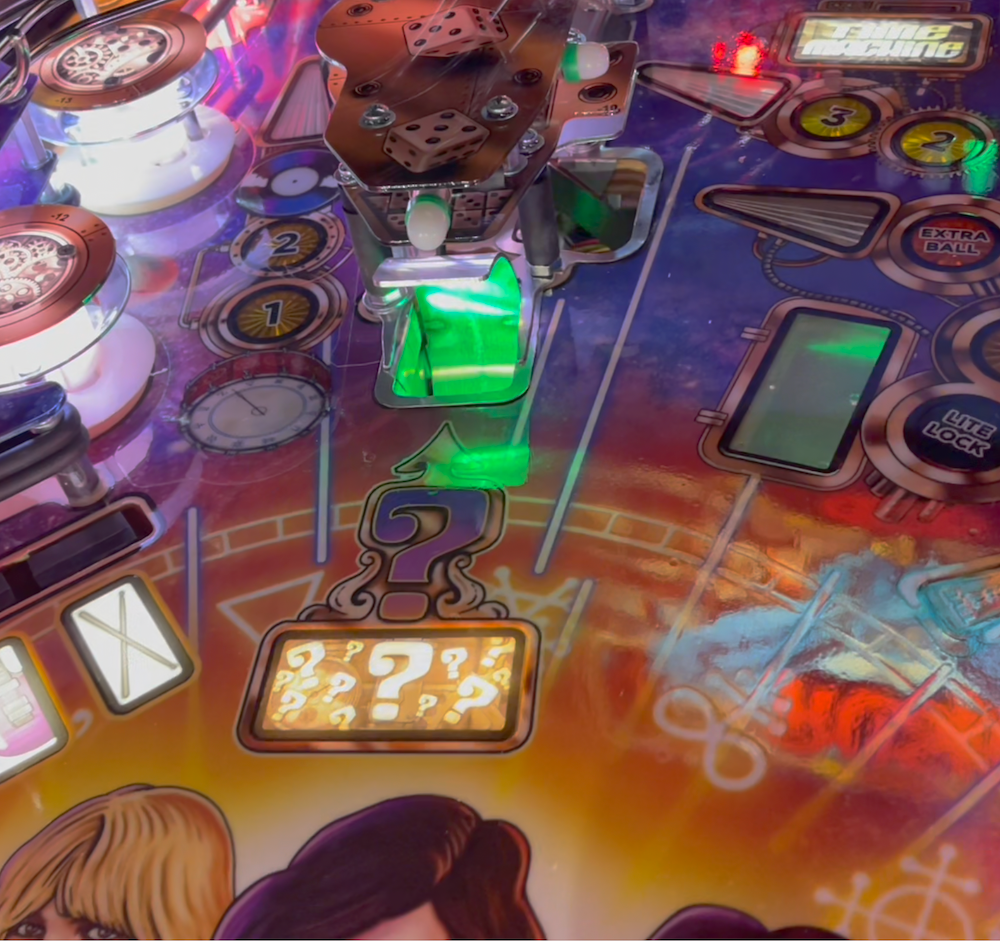 Rush Pinball Mystery Hole Scoop Illumination- Interactive