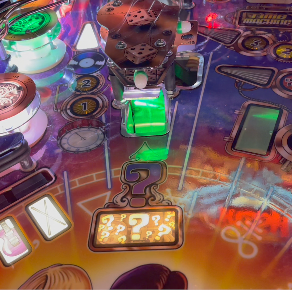 Rush Pinball Mystery Hole Scoop Illumination- Interactive