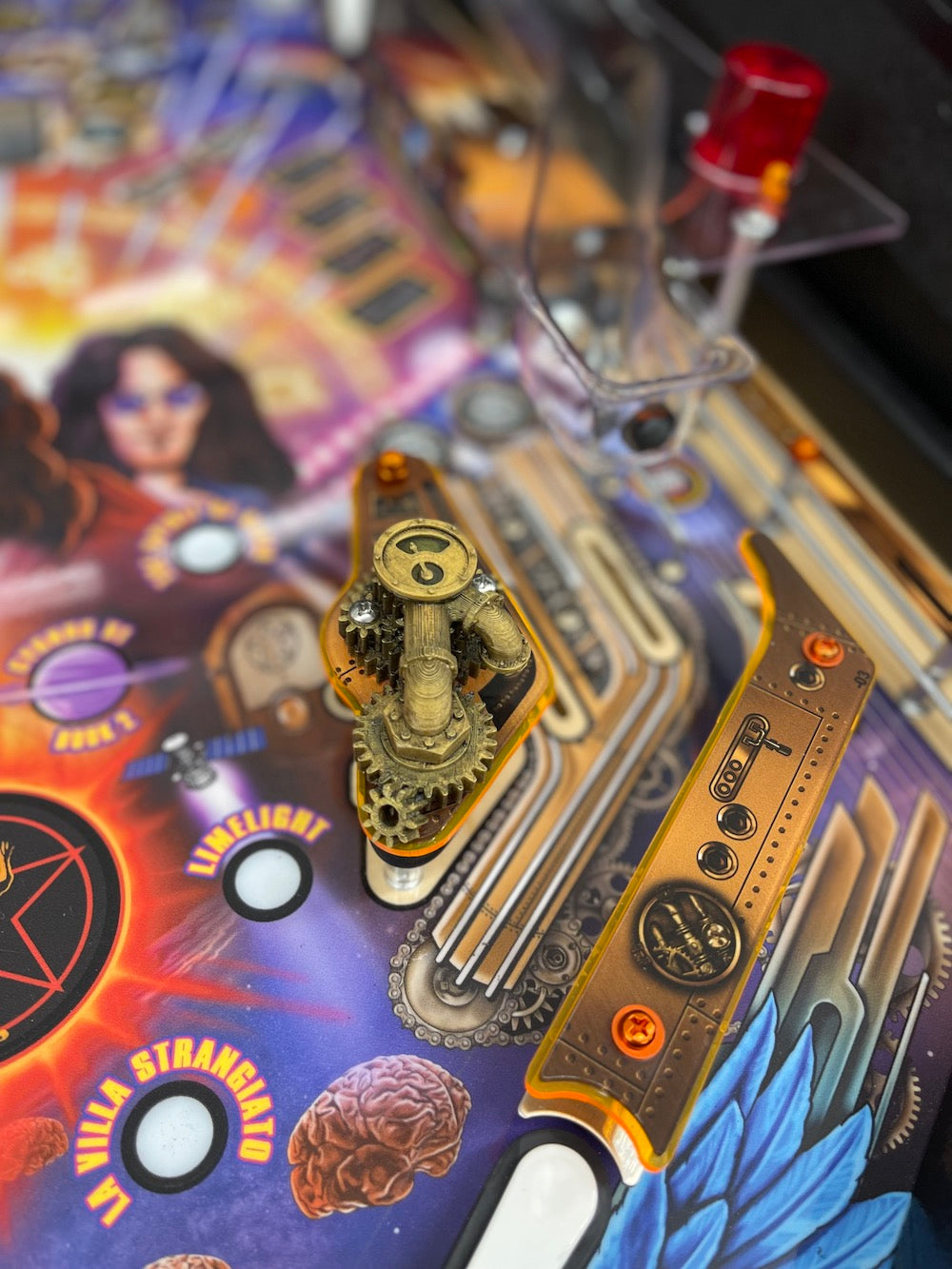 Rush Pinball Slingshot Dome Gears Dome Replacement