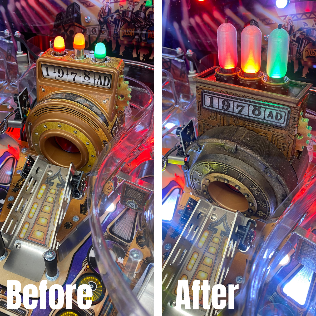 Rush Pinball Time Machine Upgrade