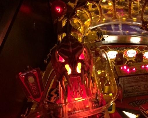 Scared Stiff Pinball Bony Beast Illumination