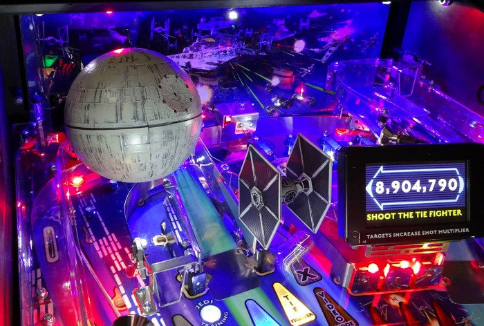 Star Wars Pinball Backboard Illumination
