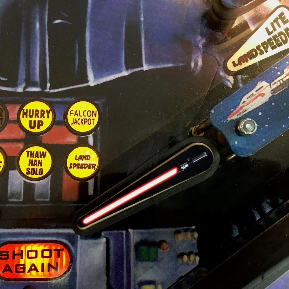 Star Wars Trilogy Pinball Lightsaber Flipper Toppers